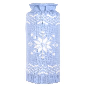 Snowflake Icy Blue Sweater