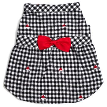 Check Santa Hats Dress
