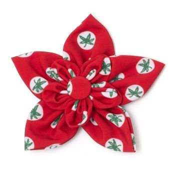 Ohio State Tossed Decals Flower
